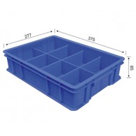 2#分格箱（長(zhǎng)方形8格）